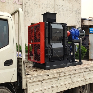 2PG1208直聯式對輥破碎制砂機發貨圖片