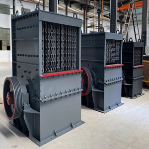 2PG1508大型對輥破碎機發貨圖片_發往廣東清遠_破碎石英砂